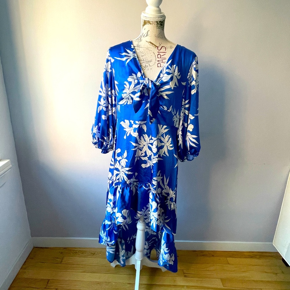 ALEXIS x Target collaboration floral hi-lo dress M